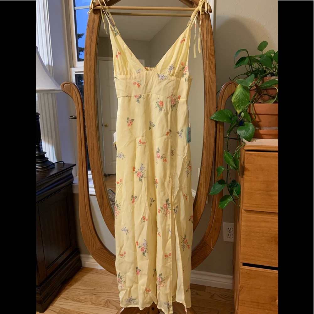 Floral maxi dress